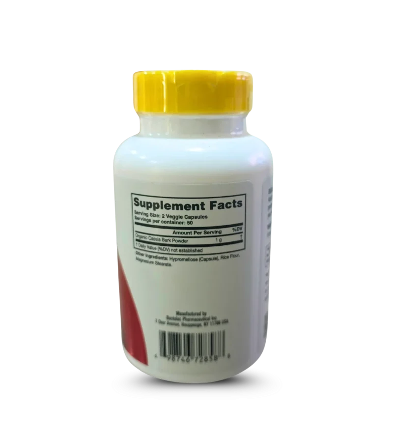 Cinnamon (2) cinnamon bottle Supplements Facts