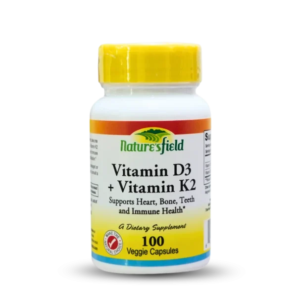 Nature'sfield Vitamin D3 + K2