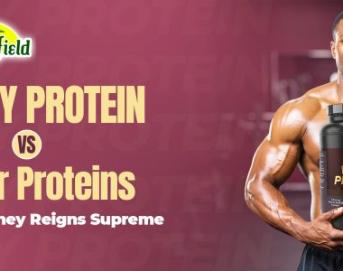 Whey protein for muscle growth