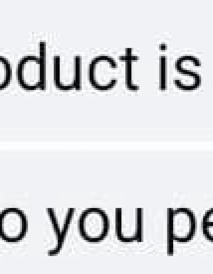 Product good
